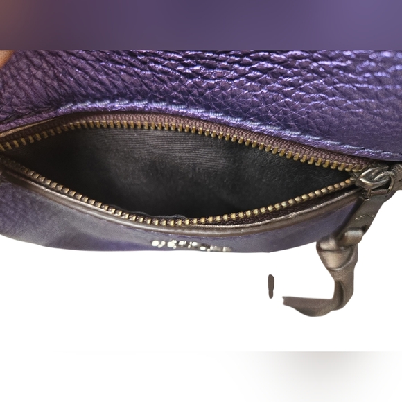 Coach Andi Mini Backpack in Metallic Colorblock Leather - Picture 7 of 10